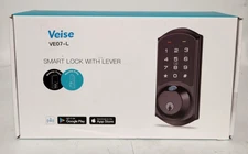 VEISE VE07-L Fingerprint Smart Lock With Levers,  Black