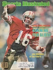 JOE MONTANA SIGNED AUTOGRAPHED 1982 S.F. 49ers SI MAGAZIN EXMT COA