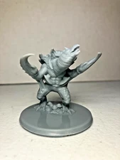 Hooked Horror Mini – Resin 3D Print 32mm Monster for TTRPG Pathfinder D&D