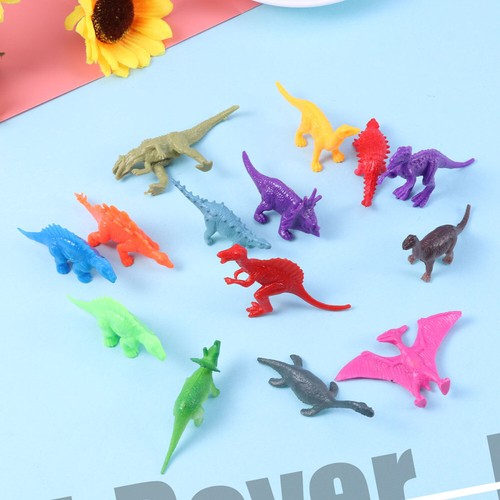 50 Pcs Tiny Dinosaurs Figures Model Toy Realistic Small Mini Cake Child Toy - Picture 9 of 12