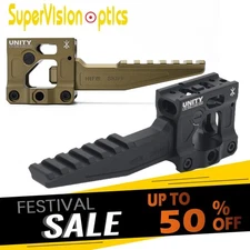 HRF SKIFF Optic Riser Mount w/ UN Fast 2.26 in Combo Hunting Airsoft Aluminum