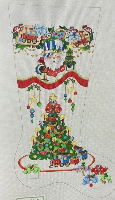 Strictly Christmas Needlepoint Stocking