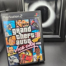 Grand Theft Auto Vice City / PlayStation 2 PS2 / CIB W Map / Tested / Read 