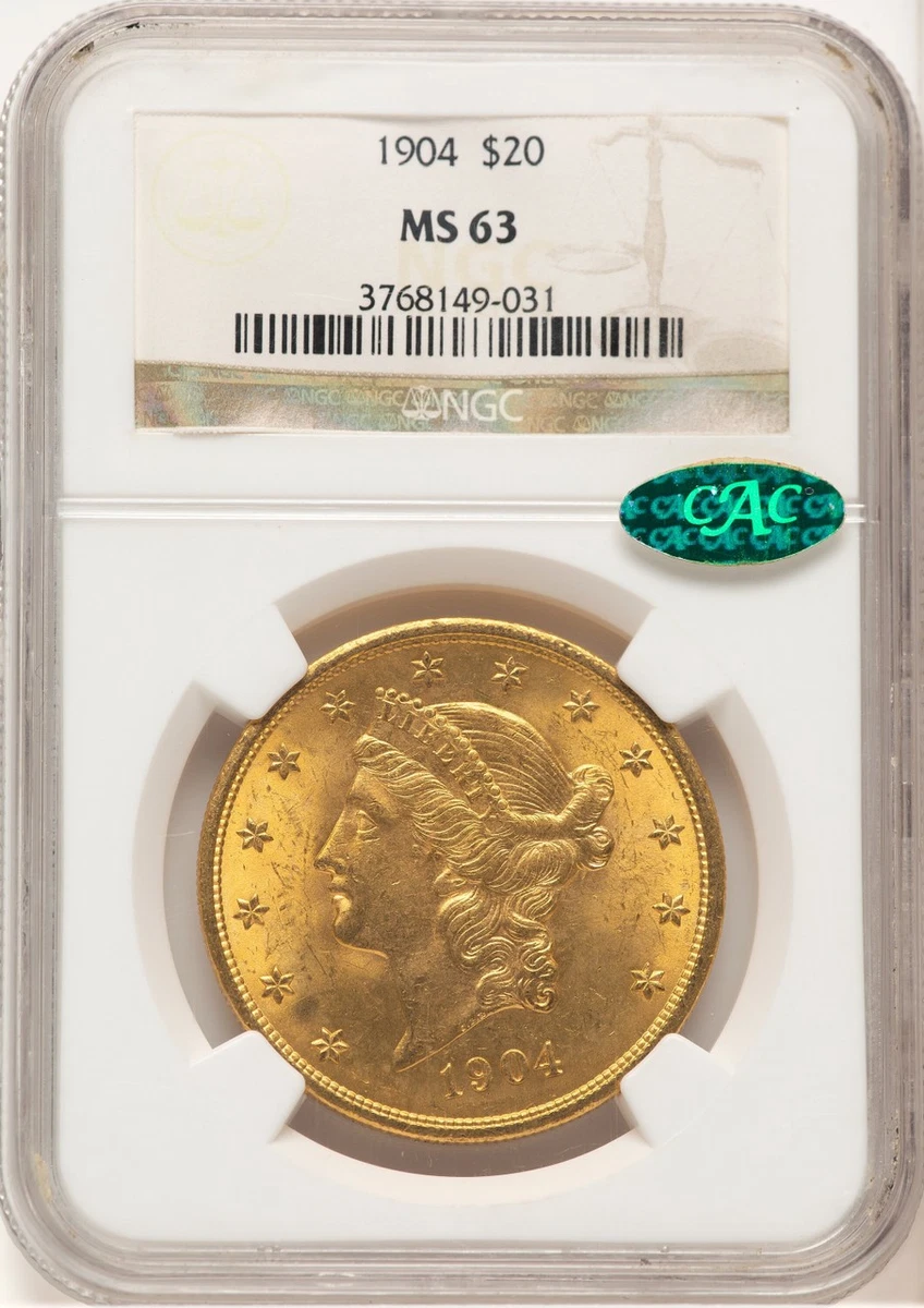 goodday　20箱 1904 MS 63 Double Eagle $20 US Gold Coins for sale | eBay