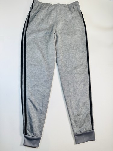 Adidas Youth Boy Tech Lined Jogger Pants Ribbed Cuffs Stretch Grey Size XL/18-20 - Bild 7 von 9