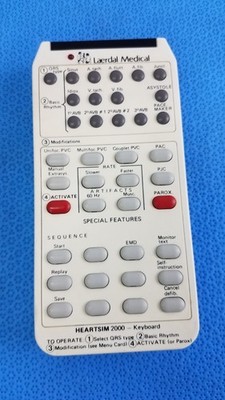 Laerdal HeartSim 2000 ECG Simulator Cardiac Rhythm Training Device