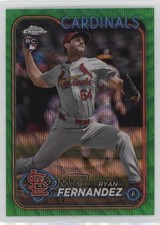 2024 Topps Chrome Update Green Wave Refractor 91/99 Ryan Fernandez #USC115 0a3b