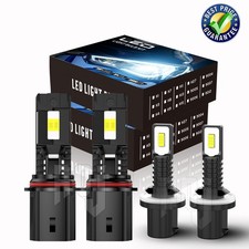 For Ford Mustang 1994-2004 6000K LED Headlight High Low Fog Light Bulbs Combo