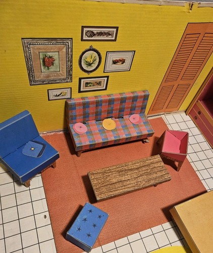 Vintage Barbie's Dream House 1962 Mattel - Foto 2 di 23