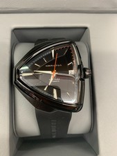 Hamilton Men's Watch H245850 Ventura Elvis80 Swiss Automatic Black Rubber 42mm