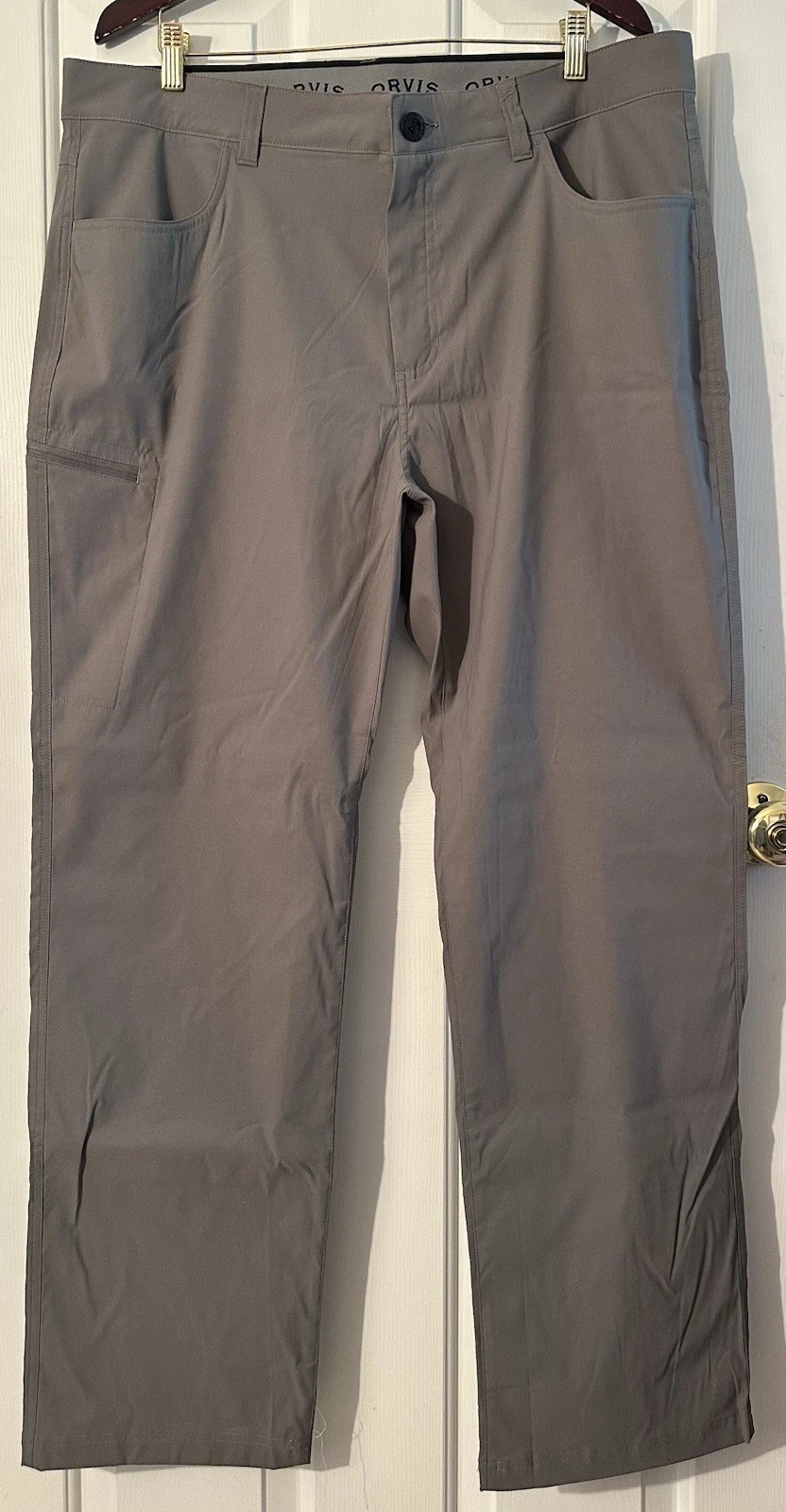 ORVIS Trek Pant Men 38x32 Gray Kalamata Water Repellent Outdoor Hiking Stretch
Opens in a new window