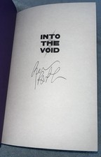 Geezer Butler Signed Book Into The Void