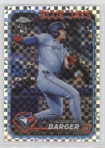 2024 Topps Chrome Update X-Fractor Addison Barger #USC159 Rookie RC