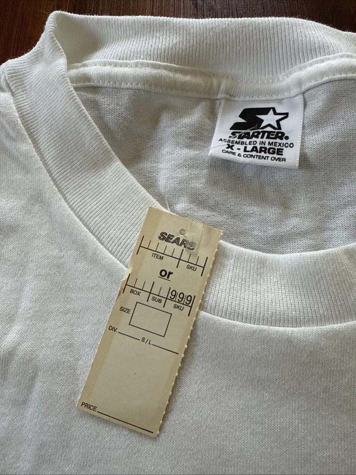 NWT Vintage 1997 Starter Clubhouse T-Shirt MLB Florida Marlins World Series XL - Image 2 of 4