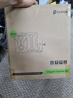 Co Print ChromaHead Klipper Chroma Module CX-I Extruder Black 3D Printer Parts
