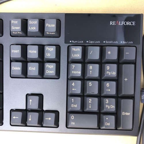 Realforce R2-Jp4-Bk Topre Keyboard Japanese Layout Ergonomic Mechanical Office - Picture 3 of 8