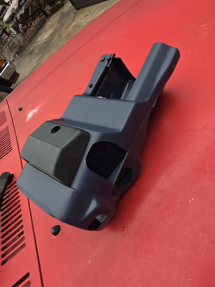 1987-1996 MITSUBISHI MIGHTY MAX/DODGE RAM 50 OEM STEERING COLUMN AUTOMATIC BLUE - Image 4 of 4