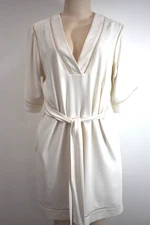 Ann Taylor Ivory White Cocktail dress Size Medium  on Sale