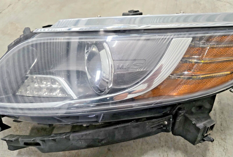 13 14 15 16 Lincoln MKS Headlight Light Xenon HID Left Driver Side Adaptive OEM Foto 3 de 4
