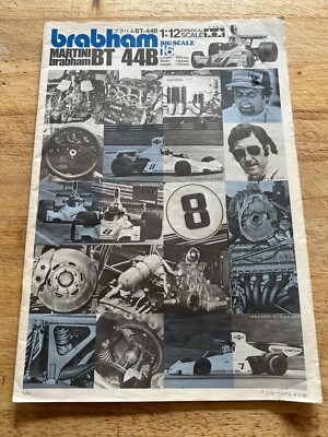 1/12 Tamiya Brabham BT-44B Identical Scale Build Manual