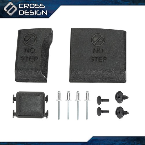 Fit For 15-2020 F-150 Ford Tailgate Flexible Step Trim Molding & Release Button - Picture 3 of 12