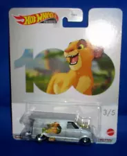 WALT DISNEY 100YRS PREMIUM LION KING SIMBA ASTRO VAN HOT WHEELS COLLECTOR TRUCK