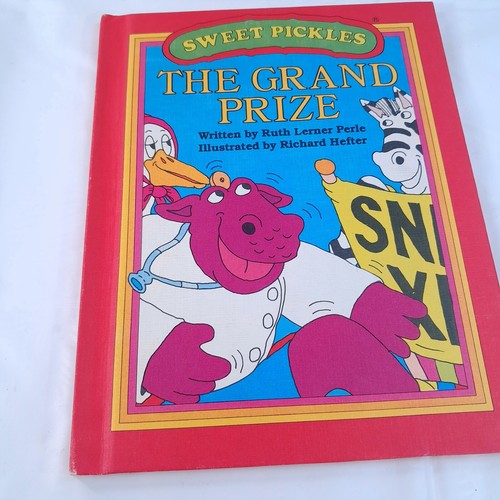 SWEET PICKLES SERIES The Grand Prize book Richard Hefter Weekly Reader hardcover
