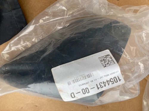 Tesla Model X Right Mirror Cap Cover OEM Unpainted 16-23 1054431-00-D