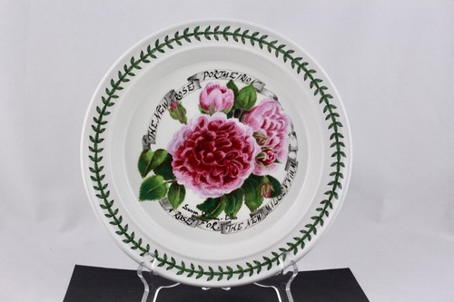 PORTMEIRION BOTANISCHER GARTEN DAS MILLENNIUM PORZELLAN ROSE 10" SPEISETELLER - NEU