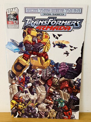 TRANSFORMERS ARMADA #1 2003) 1ST PRINT BAGGED & BOARDED MAIN COVER IDW COMICS