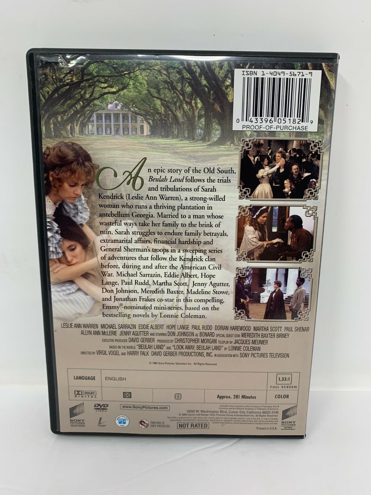 Beulah Land (DVD) Drama Good Condition! eBay