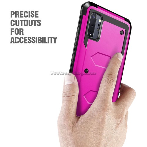 Samsung Galaxy Note10/ Note10 Plus Shockproof Rugged Cover Case+Screen Protector - Picture 11 of 19