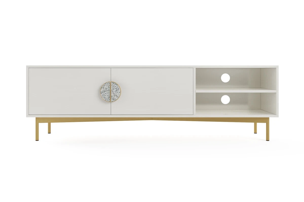 Greta Entertainment Unit White eBay