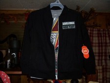 WONDER NATION BOYS MUSCLE CAR JACKET LIVE TO RIDE AND T SHIRT SIZE XS 4-5 NEW