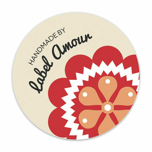 PERSONALISED STICKERS Labels | Handmade by / Craft | 4 sizes - Picture 8 of 8