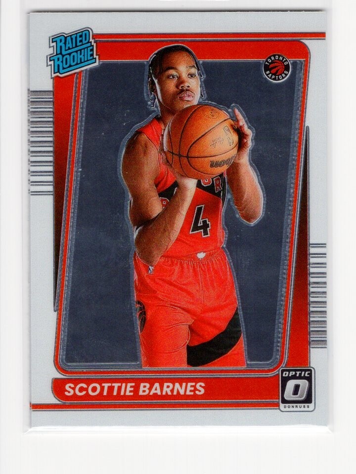 【RC 】スコッティ・バーンズ 直筆サイン Panini Donruss 2021-22 Panini Donruss Optic Scottie Barnes Rated Rookie | eBay