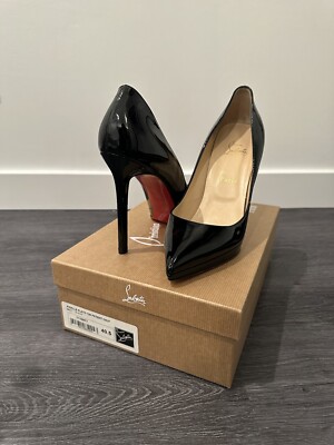 Christian Louboutin Pigalle Plato 120mm Size 40.5 Black Christian Louboutin Pigalle Plato 120mm Size 40.5 Black