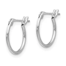 14k Gold Madi K 1mm Hoop Earrings SE230