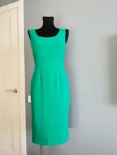DOLCE & GABBANA  Midi Length  Green Dress size 42 Us 6 M Mede in Italy