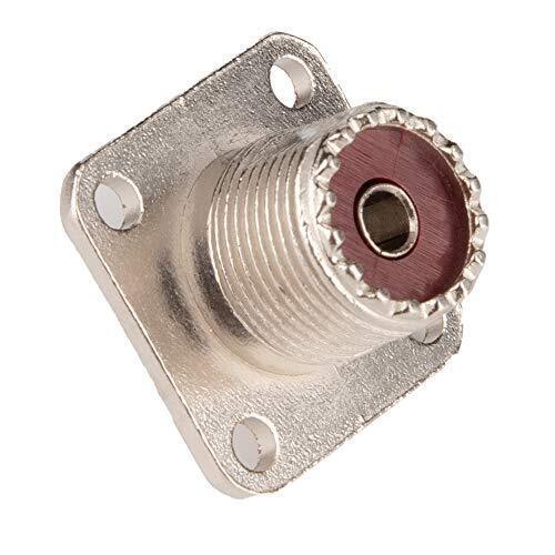20 pezzi connettori cavo coassiale montaggio telaio pannello jack UHF femmina SO239 OFFERTA CALDA - Foto 10 di 10