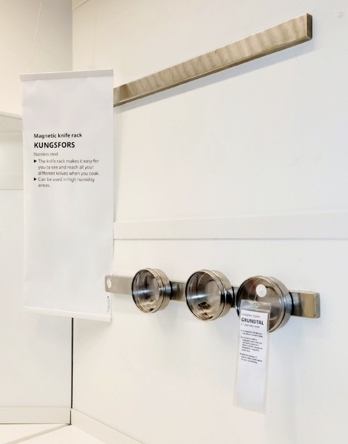 IKEA Kungsfors Knife Rack Stainless Steel 403.349.21 for sale