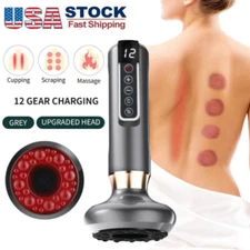 Electric Cupping Massager Vacuum Suction Cup Body GuaSha Anti Cellulite Scraping