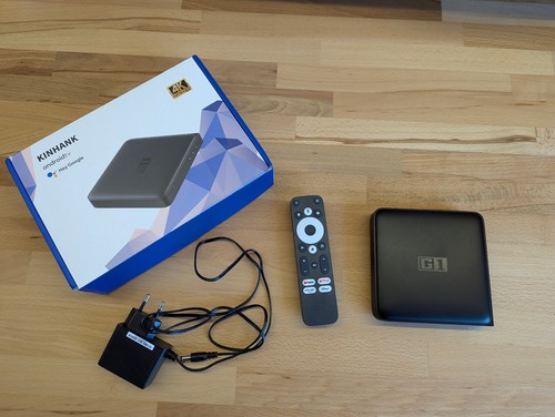 KINHANK G1 Android-TV-Box Media Streamer 4K Ultra HD DolbyVision HDR10+ 4G 32G