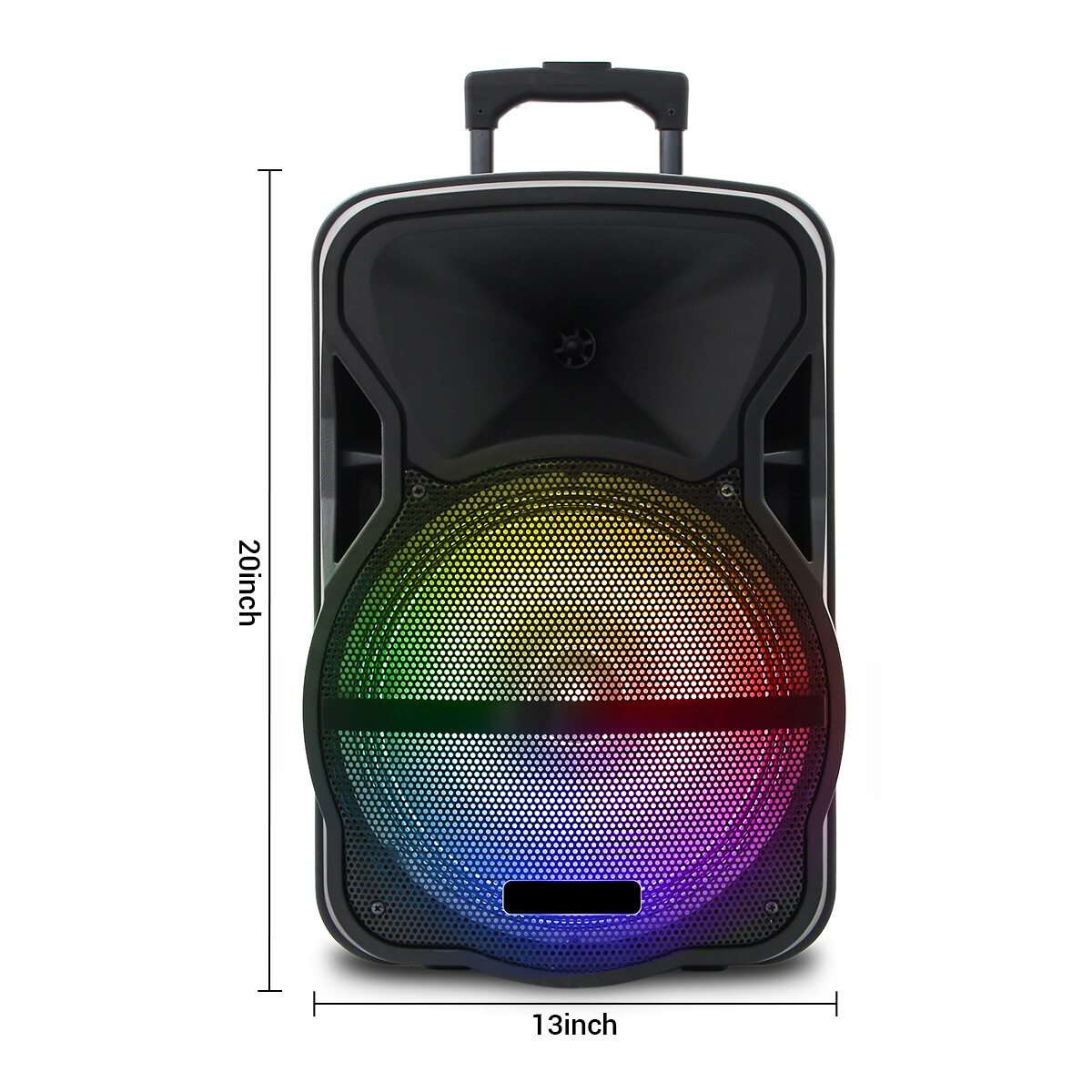 12in/8in Woofer Portable Bluetooth PA Speaker Karaoke Machine for
