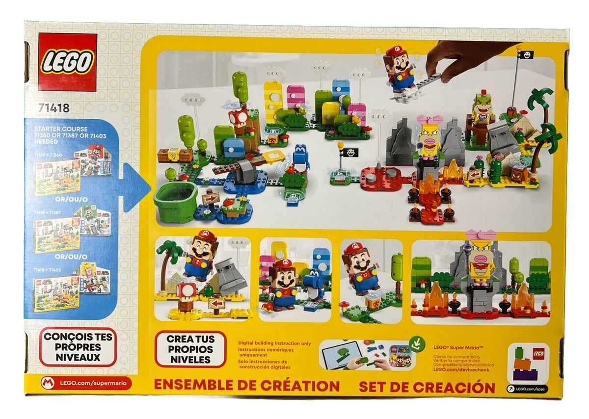 LEGO SUPER MARIO: Creativity Toolbox Maker Set (71418) Building