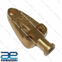 Angepasster Messing Atmungsrohrhalter FüR Royal Enfield Bullet Motorrad Ecs