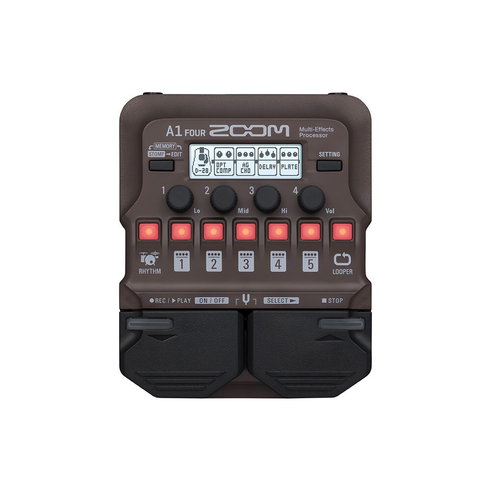 ZOOM A1X FOUR Multi-Effects Processor for Acoustic Brand-new