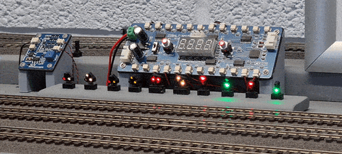 DCC Concepts ~ Alpha Mimic ~ Steam Era ~ 3-Light Ground Signal (12) ~ DCD-MGS-BR - Picture 9 of 9