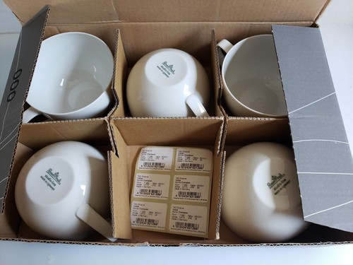 Rosenthal Weiss TAC 02 White Porcelain Combi Cups #5 NWT BOX Germany Bauhaus - Picture 7 of 11