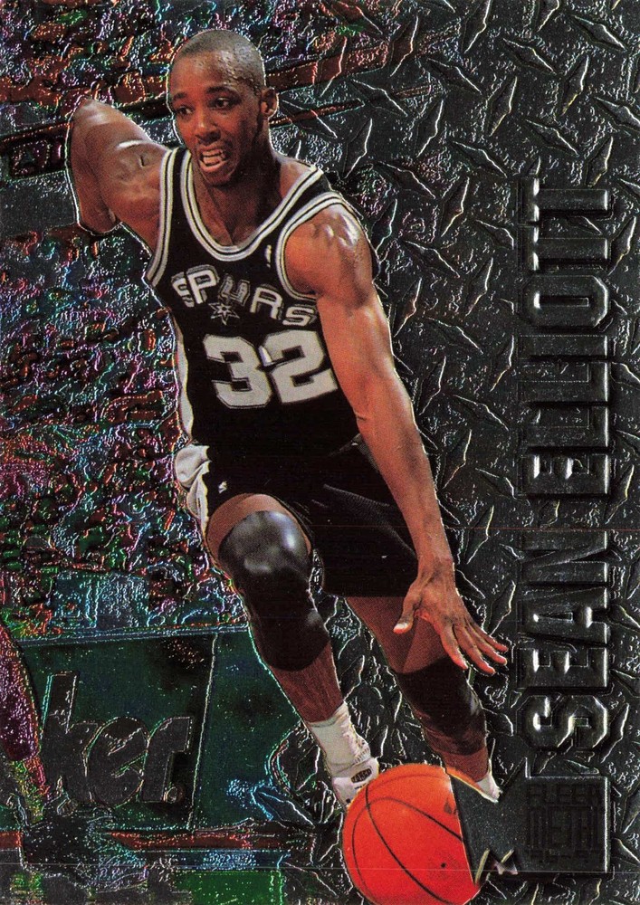 Sean Elliott 1996 Metal #89 San Antonio Spurs